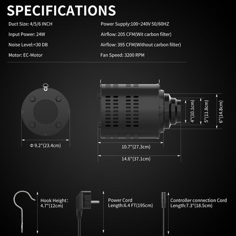 Biosweed Grow Kit 80x80x180cm – Komplettes Set mit LED Grow Light, Belüftungssystem und Zubehör