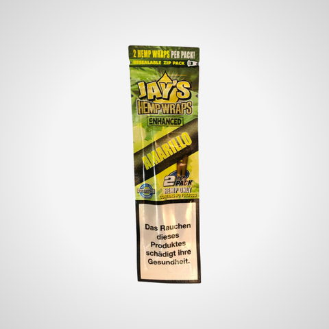 Juicy Jay's 2x Enhanced Hemp Wraps Amarillo